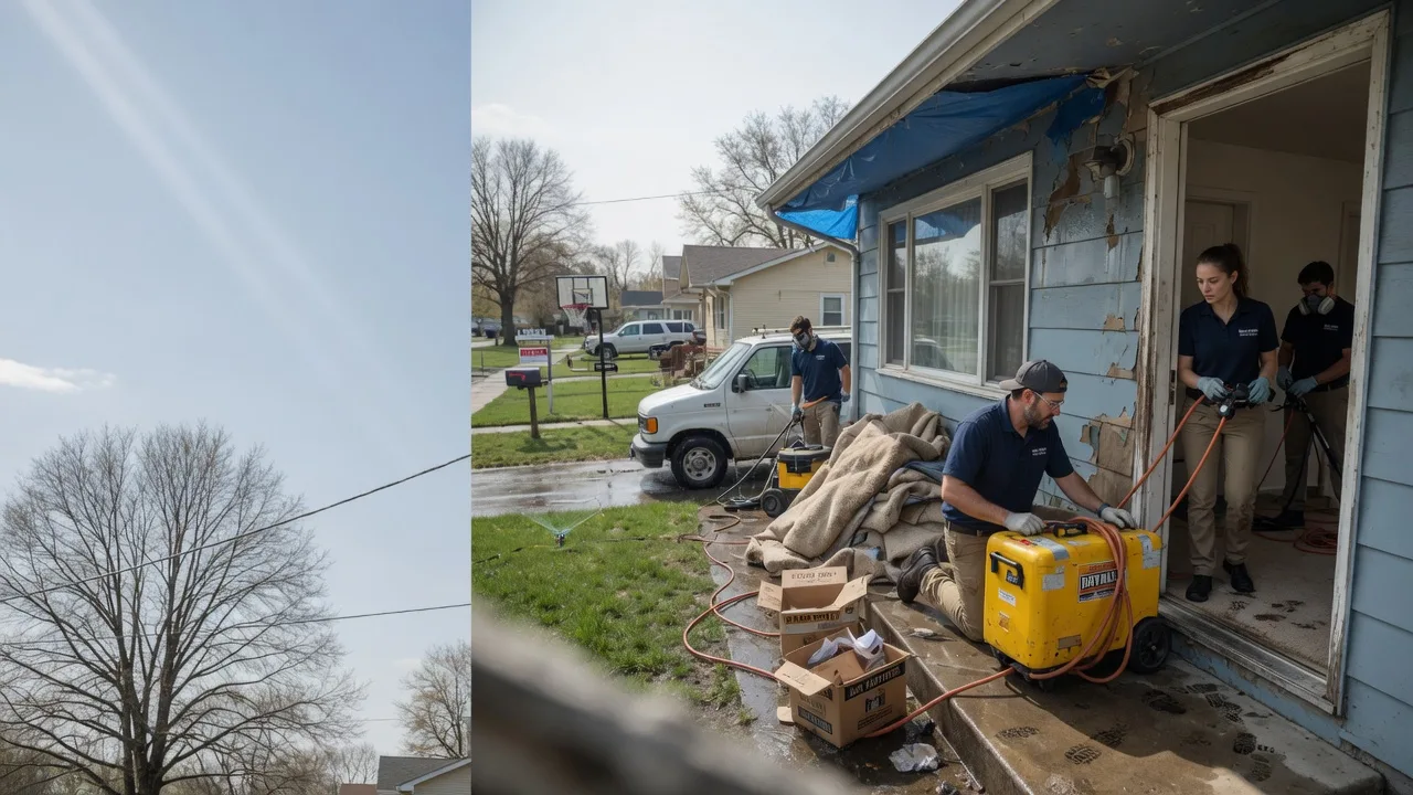 Basement Flood Cleanup in New Florence, PA near me